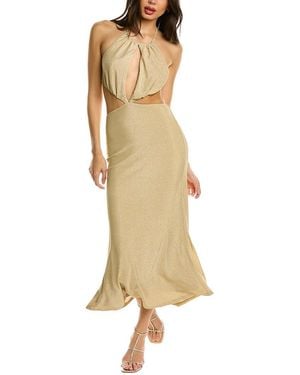 Misha Collection Angel Midi Dress - Natural