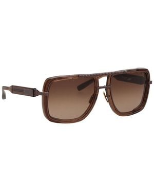 Balmain Bps160 59Mm Sunglasses - Brown
