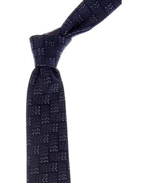 Canali Blue Silk Tie