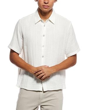 Rag & Bone Danny Gauze Shirt - White