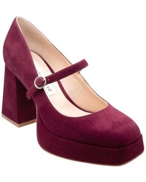 Charles David Vivanna Leather Dress Shoe - Purple