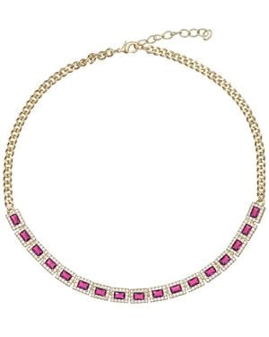 Eye Candy LA Cz Riley Dainty Necklace - Natural
