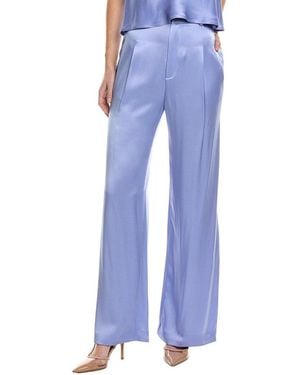 LAPOINTE Organic Silk Relaxed Pant - Blue