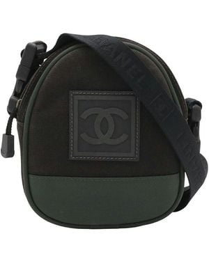 CHANEL Black Nylon 2way Shoulder Bag Waist Pouch (authentic Pre-loved)