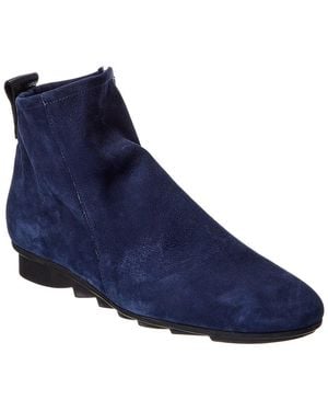 Arche Bibiki Leather Bootie - Blue