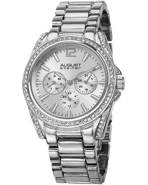 August Steiner Elegant Watch - Gray