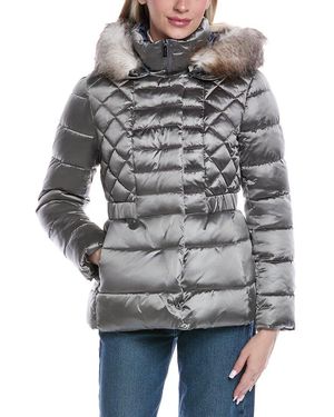 Kenneth Cole Puffer Coat - Gray