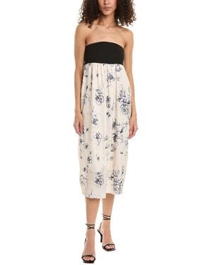 Femme Society Strapless Midi Dress - Black
