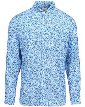 Swims Supply Co. Breeze Linen Shirt - Blue