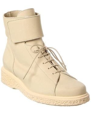 Arche Joegar Leather Bootie - Natural