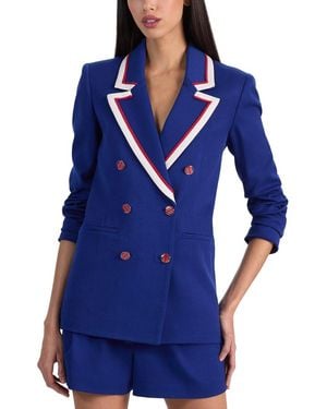 Alice + Olivia Campbell Blazer - Blue