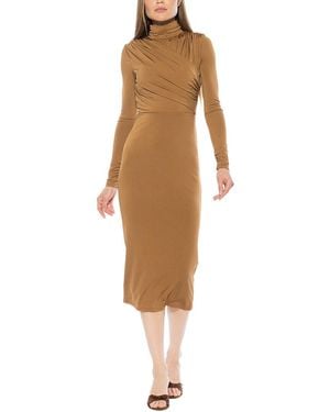 Alexia Admor Elio Sheath Dress - Brown