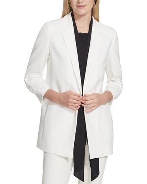 Lafayette 148 New York Plus Cole Jacket - White