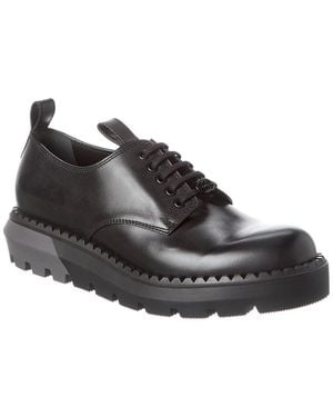Gucci Interlocking G Leather Sneaker - Black
