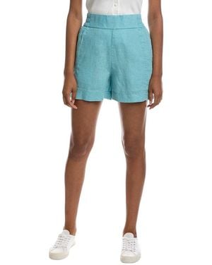 Michael Stars Mavis Linen Short - Blue