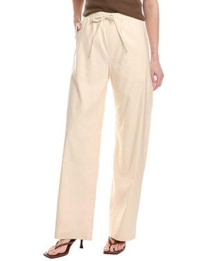 Rag & Bone Logan Linen-Blend Beach Pant - Natural