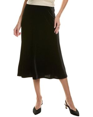 Anne Klein Bias Flare Skirt - Black