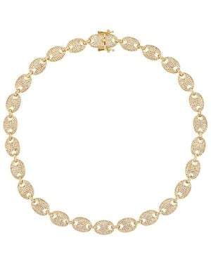 Eye Candy LA The Luxe Collection Cz Ella Collar Necklace - Metallic