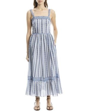 Max Studio Spaghetti Strap Maxi Dress - Blue
