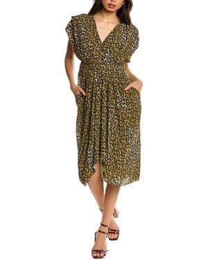 Isabel Marant Almeya Midi Dress - Green
