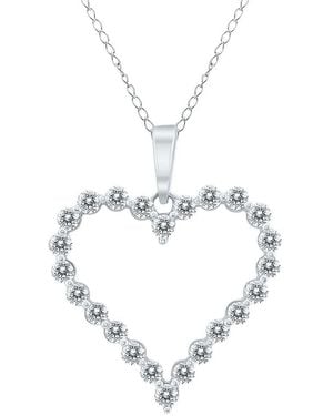 True Diamond 14k 0.46 Ct. Tw. Diamond Necklace - White