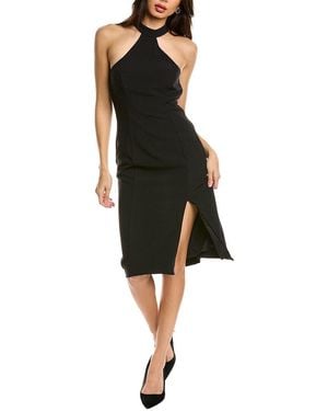 Julia Jordan Halter Midi Dress - Black