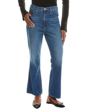 Mother The Scooter Ankle Big Tipper Jean - Blue