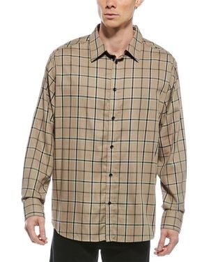 Rag & Bone Matthew Flannel Shirt - Brown