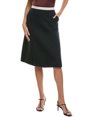 Max Mara Abaco Jersey Skirt - Black