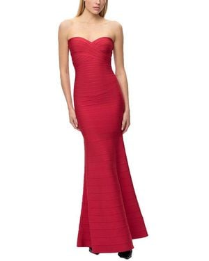 Hervé Léger The Sara Gown - Red