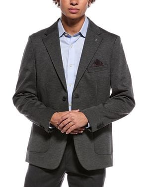 Report Collection Notch Collar Jacket - Gray
