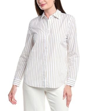 Lafayette 148 New York Hayward Shirt - White