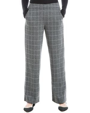 Max Studio Easy Leg Trouser - Grey