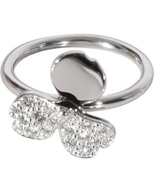 Tiffany & Co. Paper Flowers Platinum 0.32 Ct. Tw. Diamond Ring (authentic Pre-loved) - White