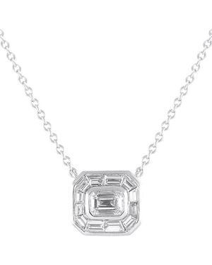 Diamond Select Cuts 18K 1.10 Ct. Tw. Diamond Necklace - White