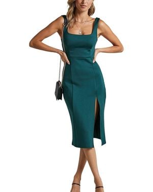 Madmext Midi Dress - Green