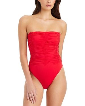Sanctuary Banded Mio One-Piece - Red
