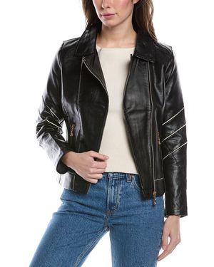 RENE LION Moto Jacket - Black