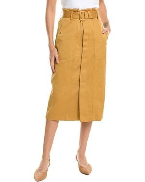 A.L.C. Maia Midi Skirt - Yellow