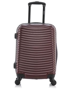 DUKAP Adly Lightweight Hardside Spinner 20in - Purple