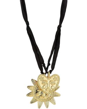 Chloe and Madison Jewellery Plated Necklace - Metallic