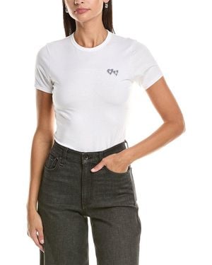 Rag & Bone Lucy Rb Heart T-Shirt - White