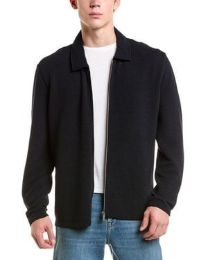 Reiss Bay Textured Jacket - Black