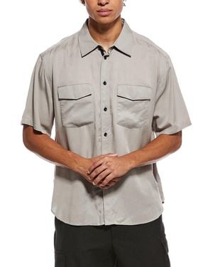 Rag & Bone Matthew Pocket Shirt - Grey