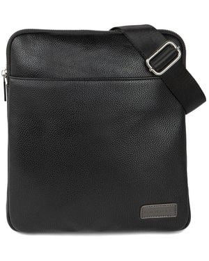 Bugatti Contrast Crossbody - Black