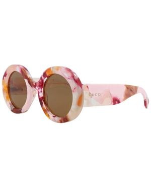 Gucci 52Mm Sunglasses - Pink