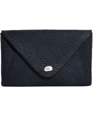 PAMELA MUNSON Envelope Clutch - Blue