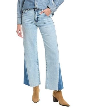 Current/Elliott Palazzo Flared Leg Jean - Blue