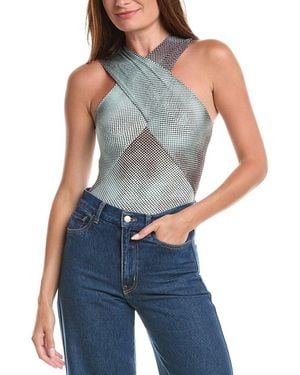 Paris Georgia Basics Arabella Bodysuit - Blue