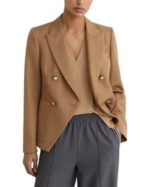 Reiss Gigi Jacket - Brown